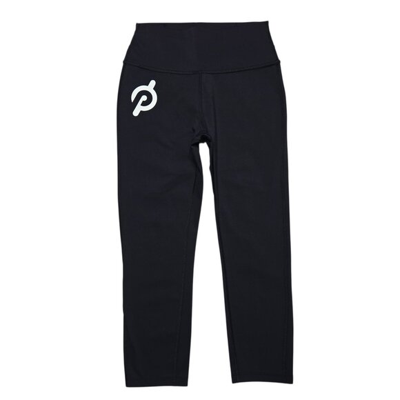 Peloton Pants Womens Small Black High Rise Capri Crop Leggings Activewear NWOT - Picture 1 of 14